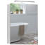 Seibel 500 mm W 700 mm H Surface Mirrored Bathroom Cabinets 2 Adjustable Shelves with Mirror