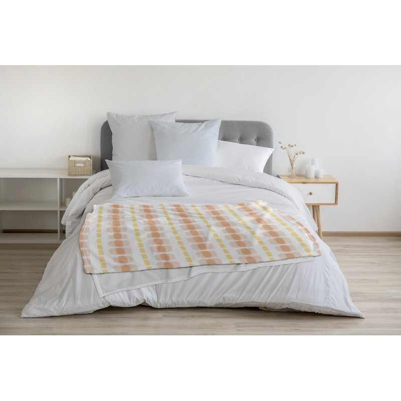 Jeté polaire Funky Junky, L 30 po x L 40 po, 1.75, Jaune