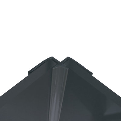 1.2" x 96" Wall Paneling in Black