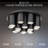 Tamara 14 Light Crystal LED Flush Mount-122555240