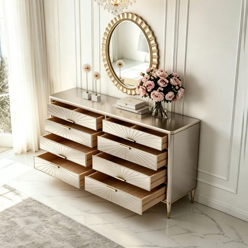 Buffet de cuisine haut de gamme, 35.43" H x 47.24" W x 15.75" D