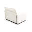 Canapé d'angle 6 pièces en velours côtelé beige - Tissu résistant - Coussins - Confort et style réunis