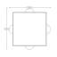 Elstead Steel Flush Mounted Sconce