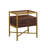 Delong Glass Top End Table with Storage-1745625886