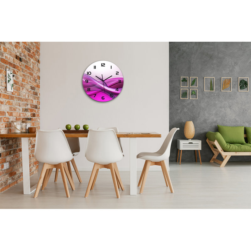 Jula Glass Wall Clock
