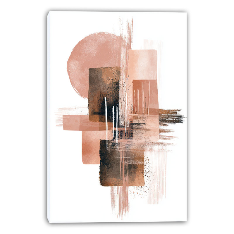 Vertical Echo Wrapped Canvas Wall Art, 12"W x 16"H x 1"D