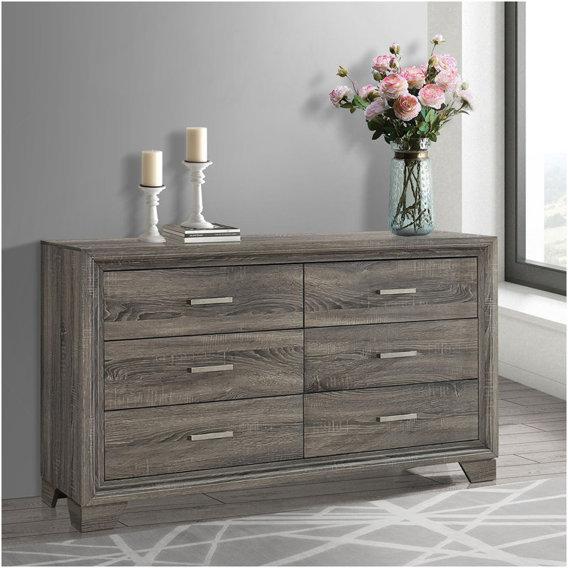Commode 6 tiroirs Funston
