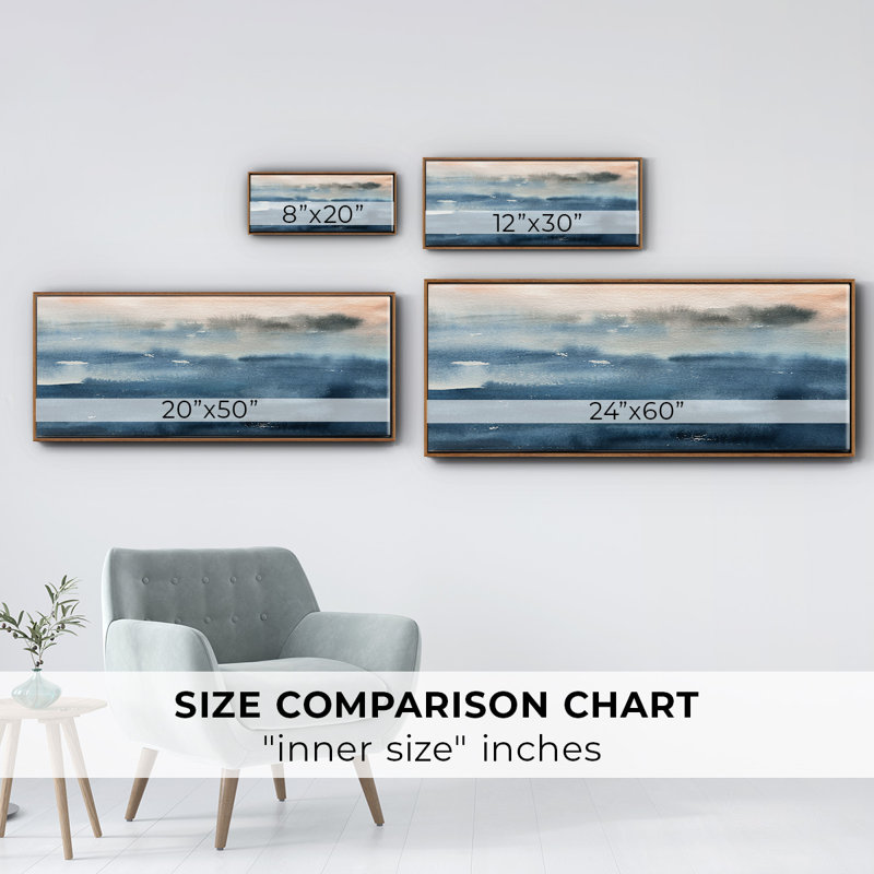 Lake Sunrise- Framed Canvas