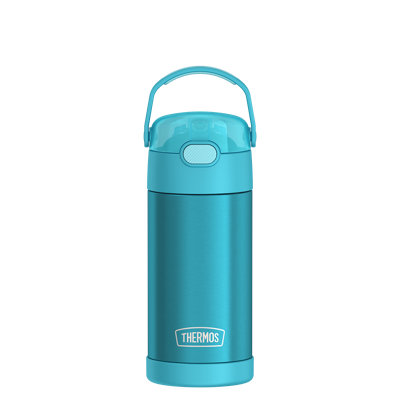 12 oz. FUNtainer® Stainless Steel Water Bottle - Teal