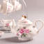 DNGJU 28oz. Floral Teapot Set