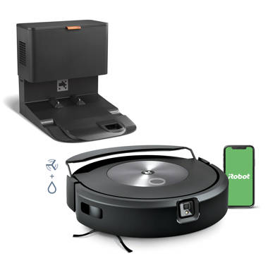 iRobot i755020 Roomba i7 plus Wi-Fi Connected Robot Vacuum with Automatic  Dirt Disposal (7550) 