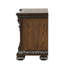 Ornate Moulding Table de chevet 1Pc USB