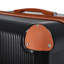 Valise de transport Hardshell 3 pièces, valise de cabine 20 pouces avec roulettes, verrou TSA, ABS léger et durable pour le voyage, noir-129367976