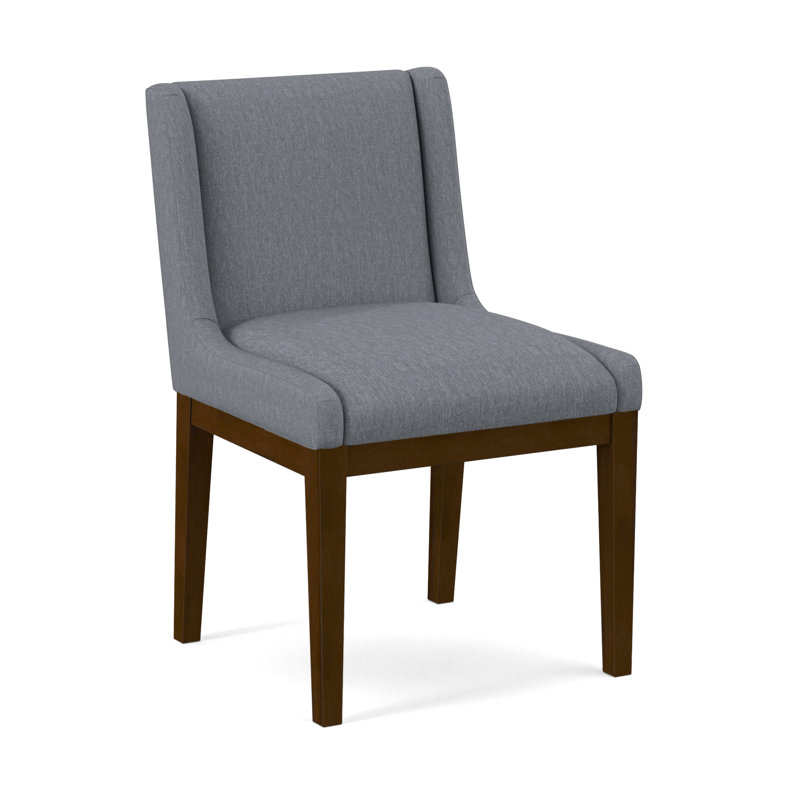 Upholstered Dining Chair, Pecan, Evolution Caribou