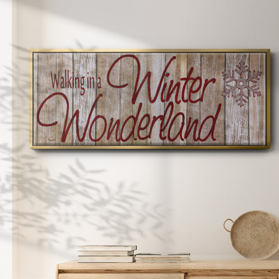 Winter Wonderland - toile encadrée