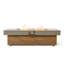 Foyer de table 48 po en fer avec grain de bois