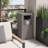 Weatherproof Resin Trash Can with Lid