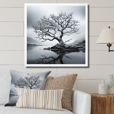 «Stormy Grays Tree Emotion» sur toile