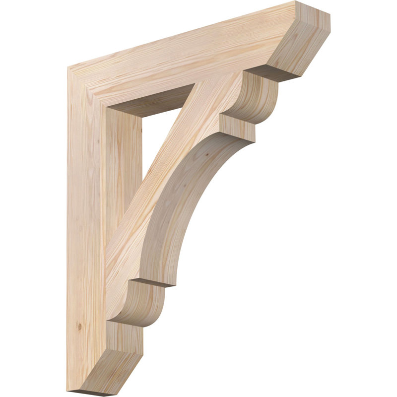Support à lattes l 5 5 po x P 30 po x H 34 po, sapin Douglas, Douglas (lisse), H 34 po x l 5,5 po x P 30 po