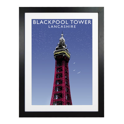 Blackpool Tower by Richard O'Neil - Print