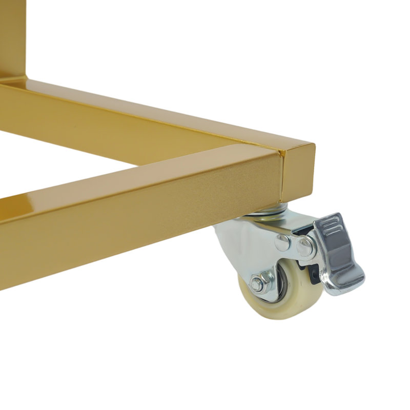 Ramsy 39.4'' Rolling Clothes Rack