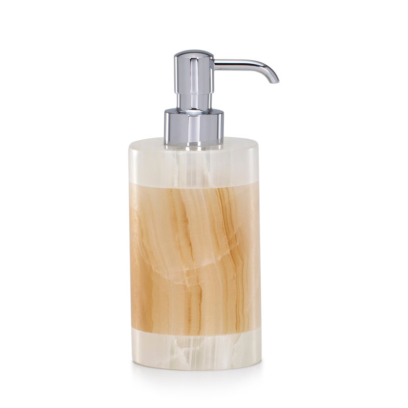 Distributeur de savon / lotion Onix Amber, Ambre / Blanc