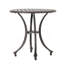 Outdoor Side Table With Elegant Lattice Design