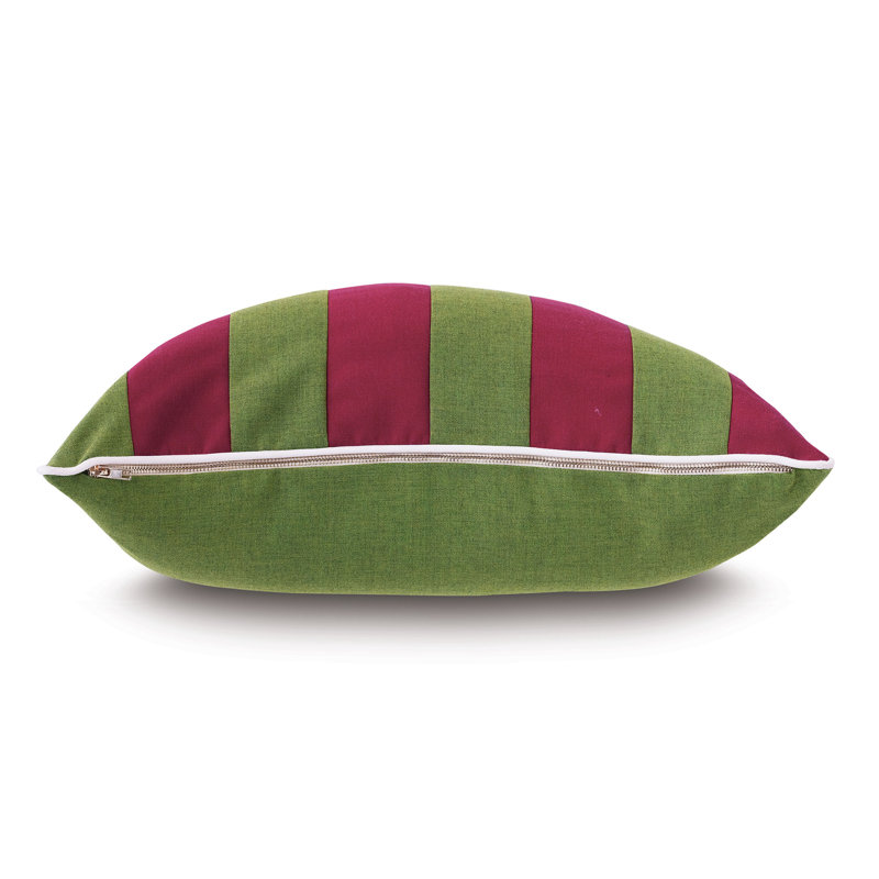 Housse de coussin rectangulaire pour l'extérieur Plage, Porche mousse / voile fuchsia