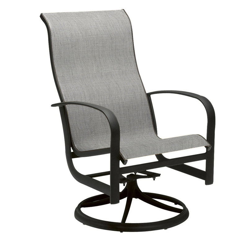 Chaise de patio pivotante Fremont, Alliage Augustine