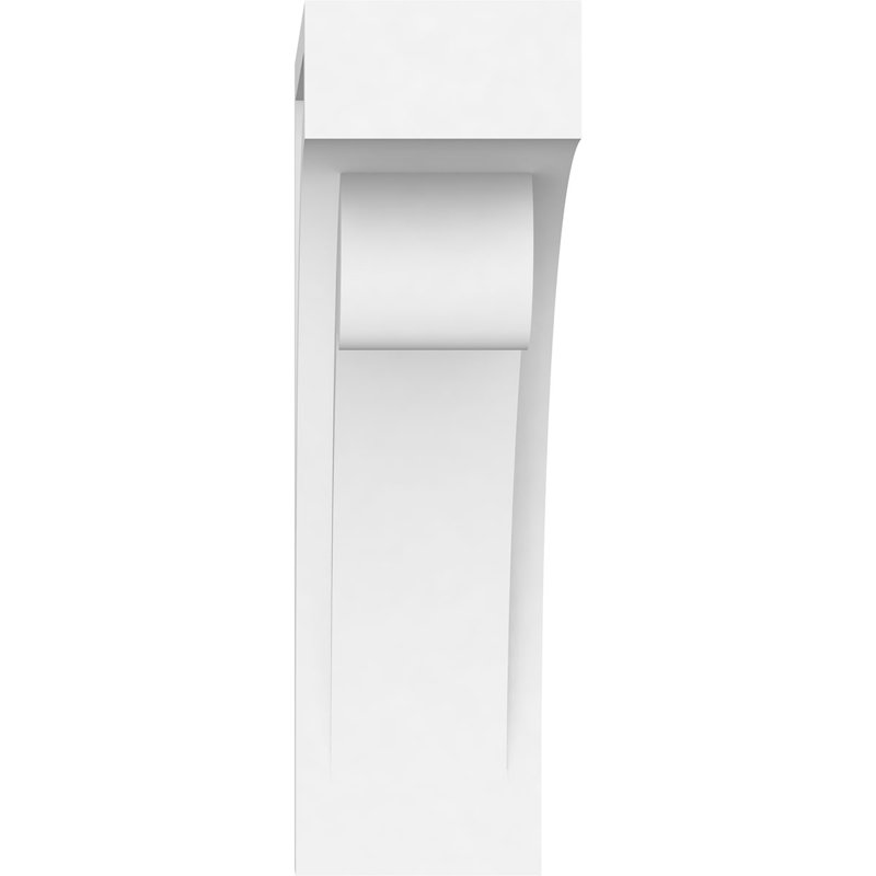 Corbel Standard Viola Architectural Grade PVC, H 11,63 po x l 3,5 po x p 7 po