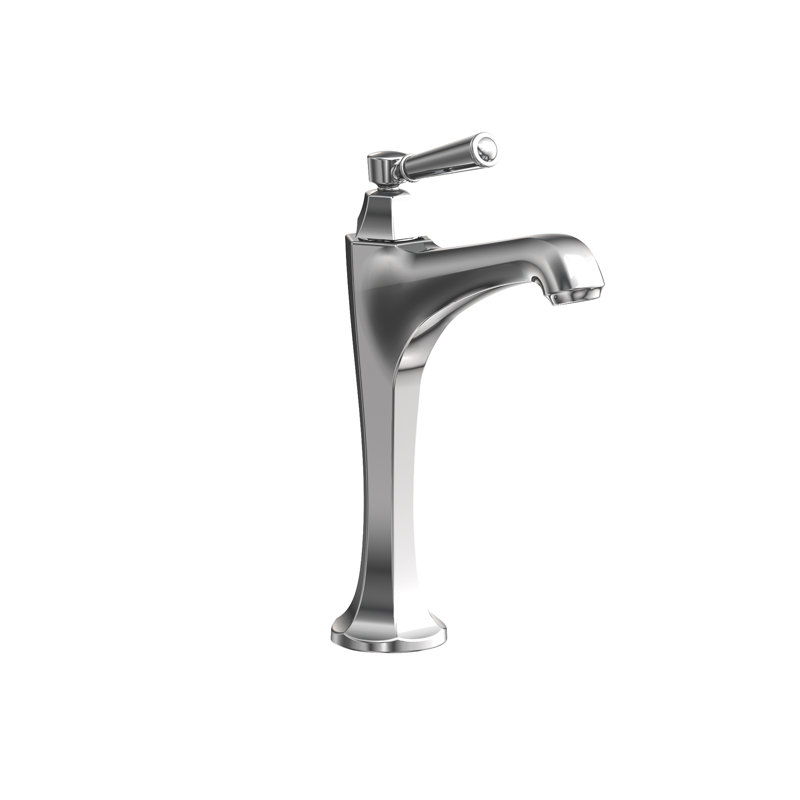 Metropole Single Hole Vessel Faucet, Polished Chrome