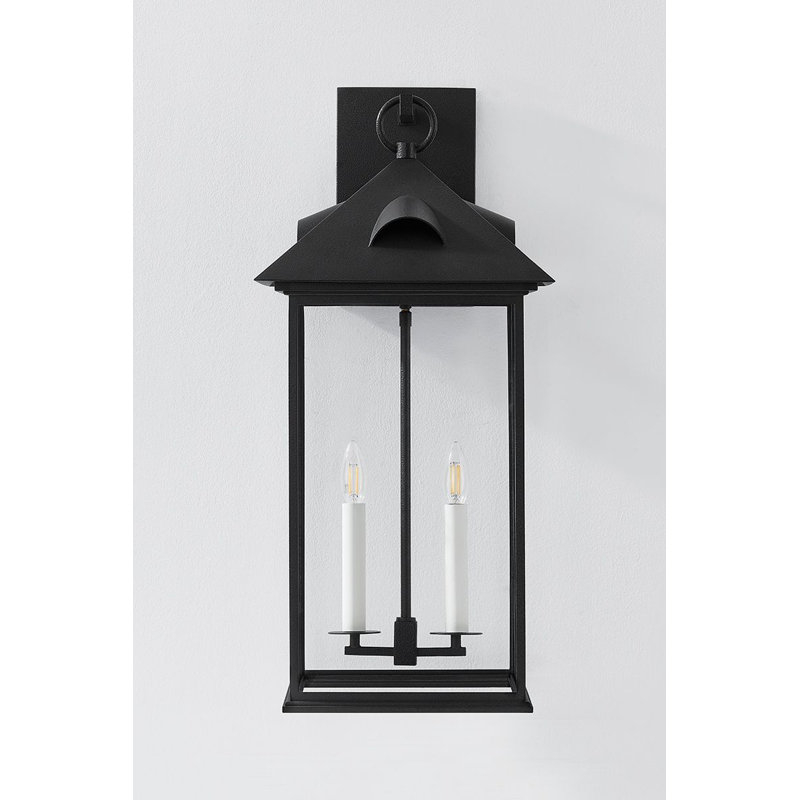 Extérieur 2 lumières Corn, H 28 po x l 13 po x P 13 po