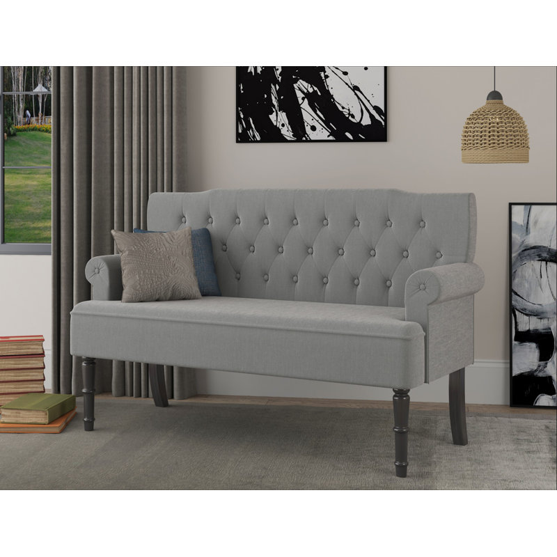 Harling 59.3'' Upholstered Settee
