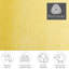 Hand-Loomed Wool Yellow Rug-80178766