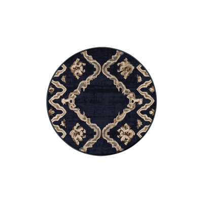 Machine Washable Gray Area Rug