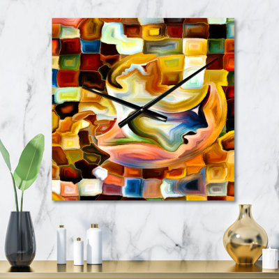 Way of Inner Paint - Modern Wall Clock