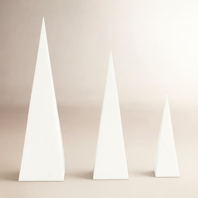 Fisher 3-Piece Ceramic Sculpture