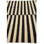 Tapis carré noir et blanc Osbourne