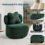 Upholstered Swivel Accent Chair-1468088504