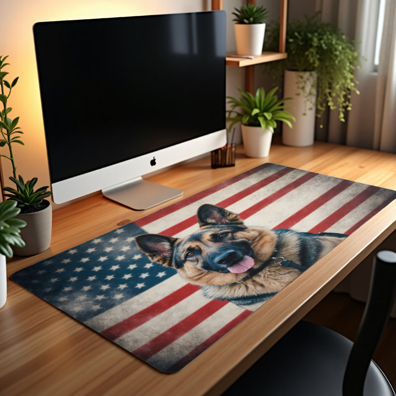 Polyester Desk Pad, 23.6x13.8