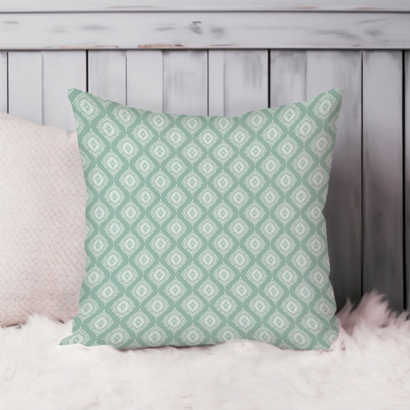 Abstract Mint Pattern XIII Patterns Modern, 20"H x 20"W