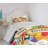 Ambesonne Colorful Bedspread Set 2 Pcs Drinks Cake Balloons Twin Multicolor