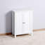 Armoire de rangement avec porte double et tablette réglable
