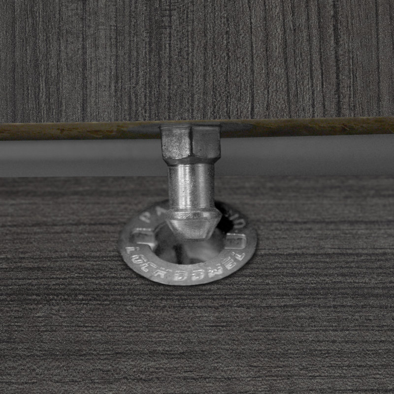 Table de conférence Nikkisha, Gris, 29" H x 42" L x 42" W