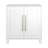 Chabot 28" Wide Rectangular Accent Cabinet in White-173270094