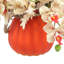 Orchid and Pampas Arranged in Decorative Glass Vase