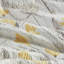 Ensemble d'édredon 5 pièces avec coussins décoratifs Seersucker - jaune-122525097