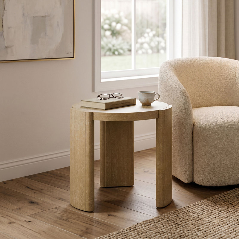 Table de bout Blitar, Oak Wood