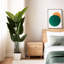Banane de 5,2 pieds de hauteur, 2 pièces, pour l'intérieur et l'extérieur, 12 feuilles, taille 63, arbre tropical, plastique, décoration,