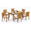 Cahyo Outdoor Teak Dining Set-1563906481